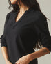 Women's Popover Dress - Black